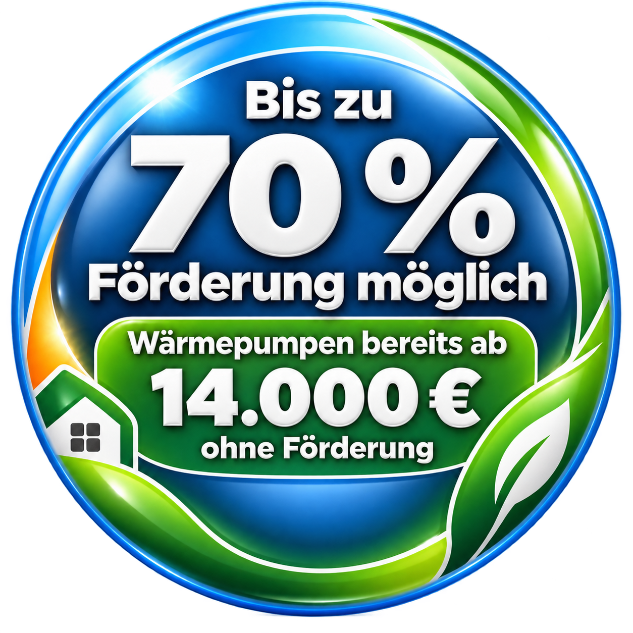 Bis zu 70 Prozent Förderung möglich - Wärmepumpen bereits ab 14.000 Euro ohne Förderung
